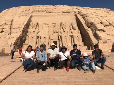 Clientes en Abu SImbel