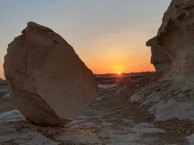 Puesta de sol en Egipto