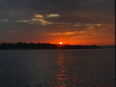 Puesta de sol en Egipto