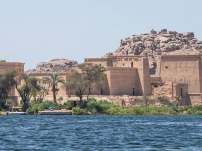 Vistas desde el crucero por el Nilo