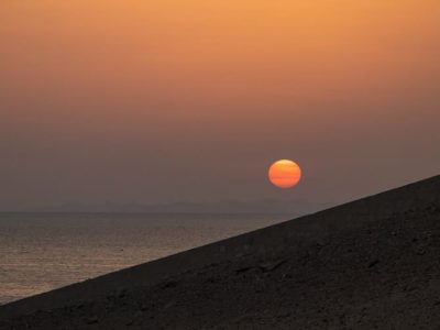Puesta de sol en Egipto