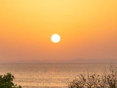 Puesta de sol en Egipto